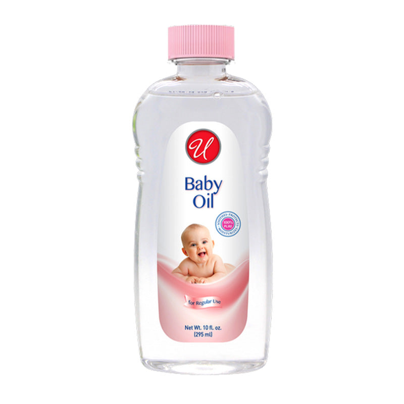 U BABY OIL 10OZ