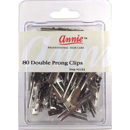 ANNIE 80 DOUBLE PRONG CLIPS 3192