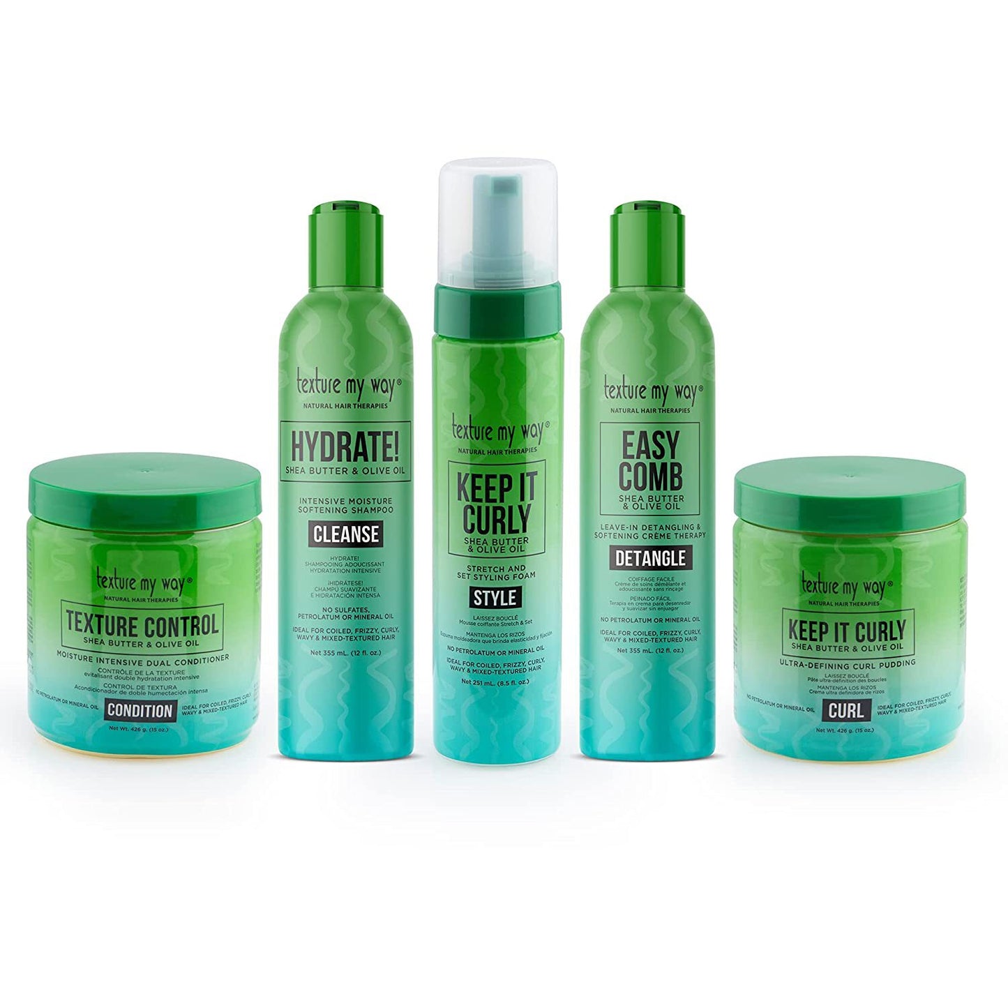 TEXTURE MY WAY SET STYLING FOAM 8OZ