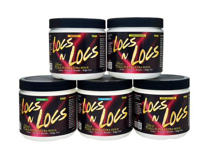 TAHA BRAIDING GEL LOCS  N  LOC  5XSER HOLD 16OZ