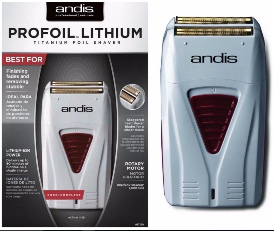 Andis ProFoil Lithium Titanium Foil Shaver 17150