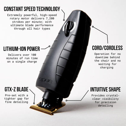 Andis GTX‑EXO Cordless Li Trimmer (Model #74100)