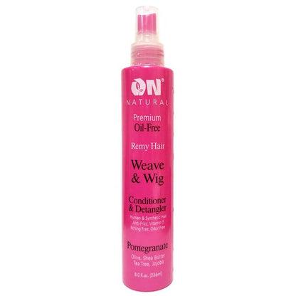 ON CURL N WAVY CONDTION /DETANGLER CHERRY BLOSSOM 8OZ