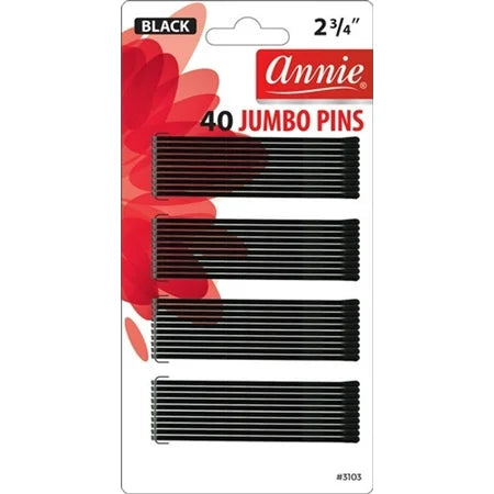 ANNIE 40 JUMBO BOB PINS 40