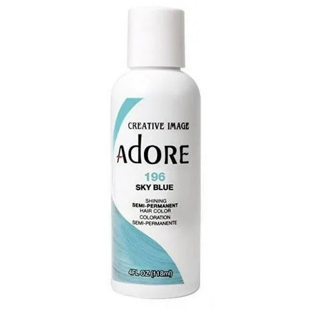 ADORE RINSE HAIR COLOR BLUE #196 4OZ