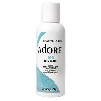 ADORE RINSE HAIR COLOR BLUE #196 4OZ