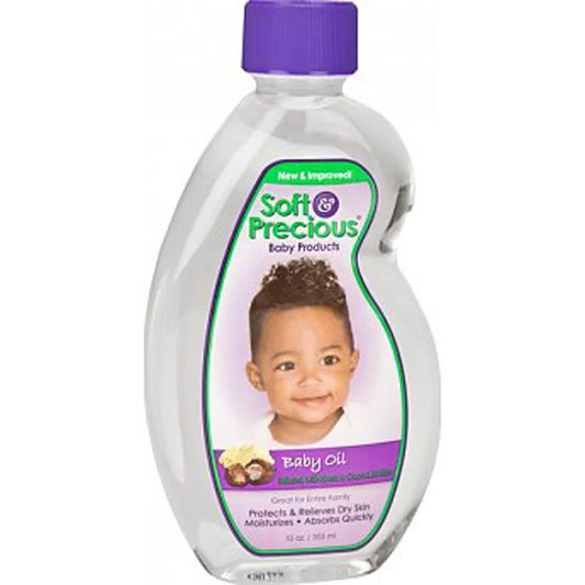 SOFT & PRECIOUS BABY OIL 12 OZ