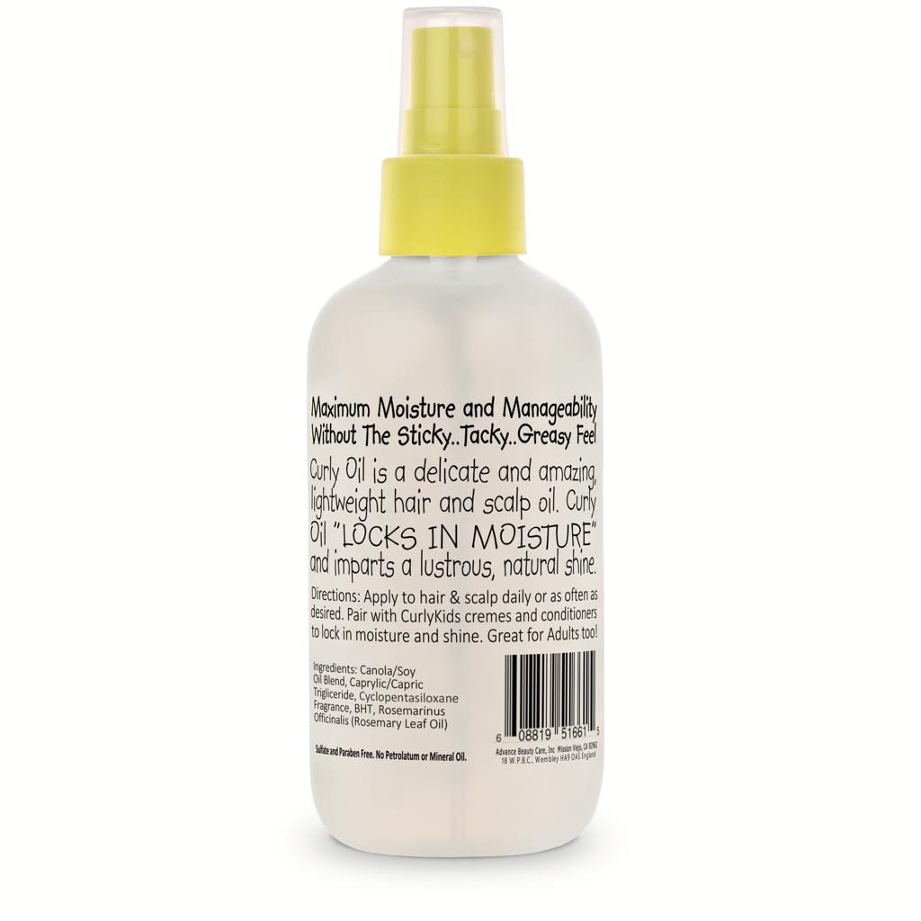CURLY KIDS  CURLY OIL 4OZ