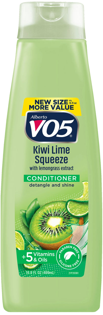 V05 KIWI LIME SQUEEZE WITH LEMONGRASS EXTRACT CONDITIONER DETANGLE AND SHINE