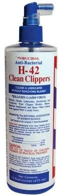 H-42 CLEANER CLIPPERS  BLADE CLEANER 16OZ