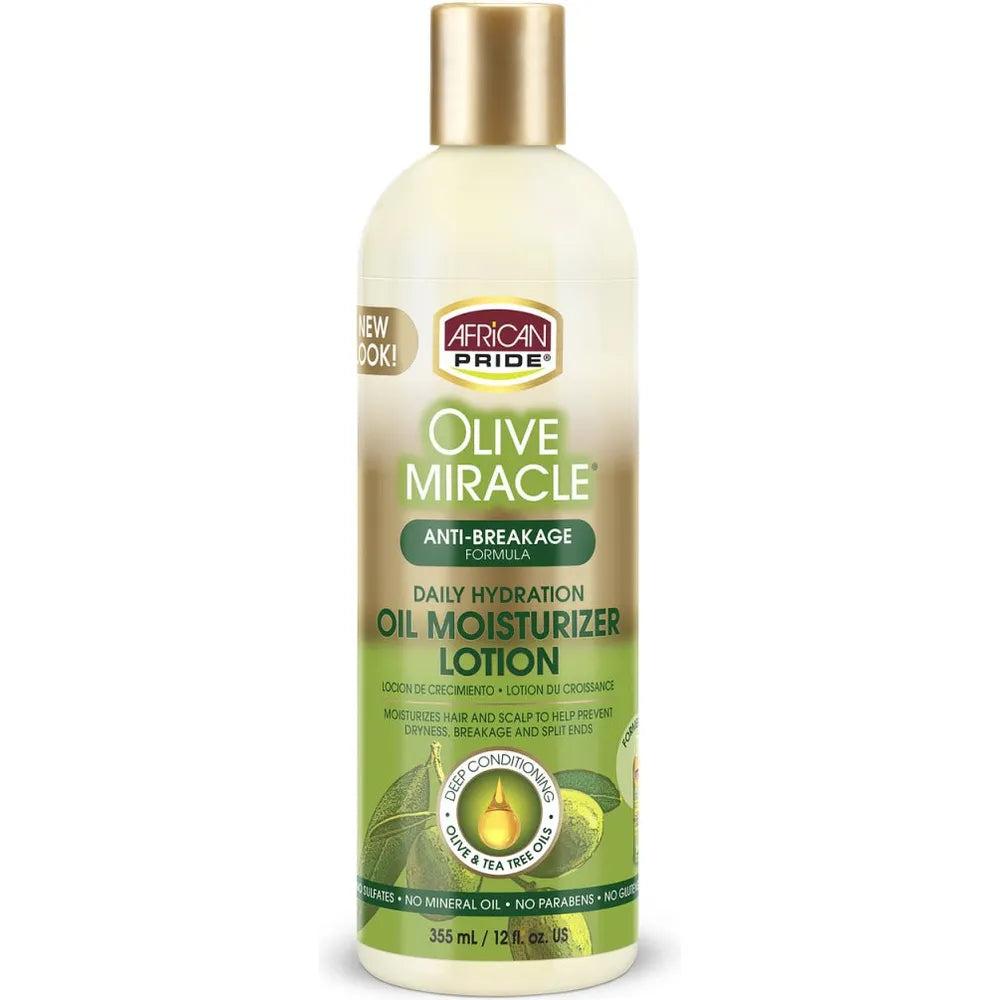 AFRICAN PRIDE OLIVE MIRACLE MOISTRIZING LOTION 12OZ