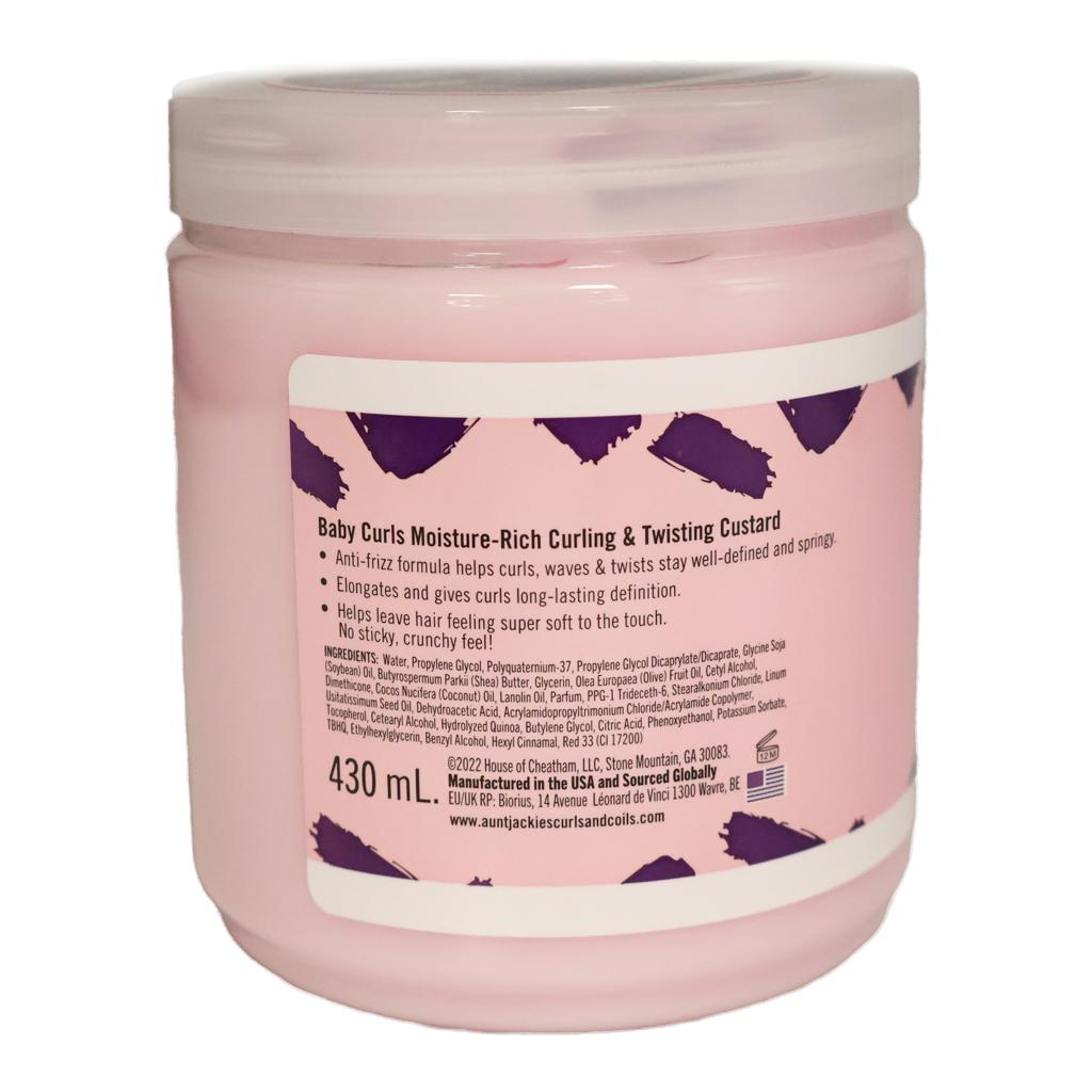 AUNT JACKIE BABY CURLS CURLING & TWISTING CUSTARD 15OZ