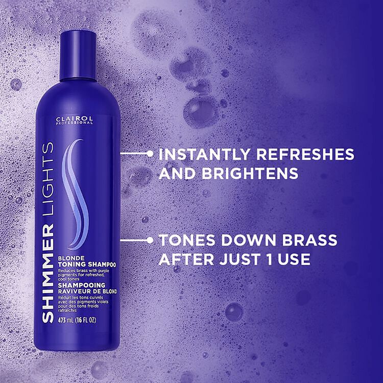 Shimmer Lights Conditioning Purple Shampoo for Blonde & Silver