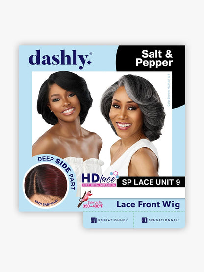 DASHLY LACE WIG SALT & PEPPER – SP LACE UNIT 9