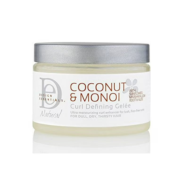 DESIGN ESSENTIALS  COCONUT CURLING GEL 12OZ