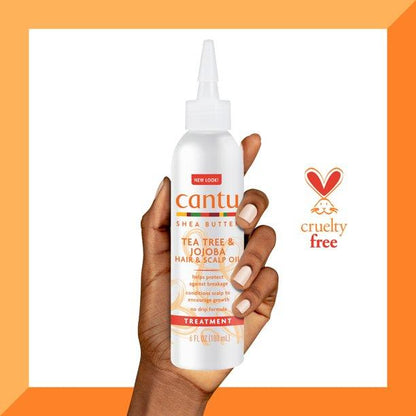 CANTU TEA TREE & JOJOBA NO DRIP FORMULA 6OZ
