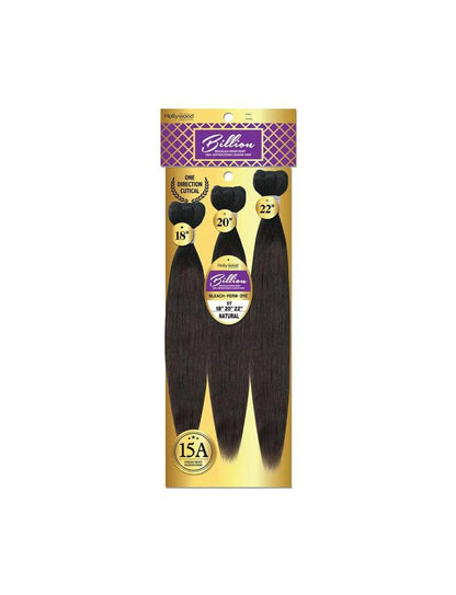 ZURY BILLION SOFT BODY BRAZILIAN HUMAN HAIR  15 A GRADE 18'' NAURAL BLACK