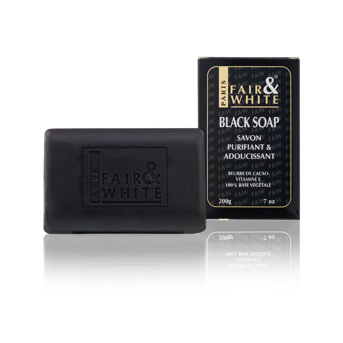 Fair and White Original - Anti Bacterial Black Soap 200 g / 7 oz