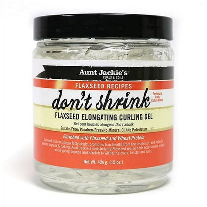 AUNT JACKIES FLAXSEED ELONGTING CURLING GEL 15 OZ