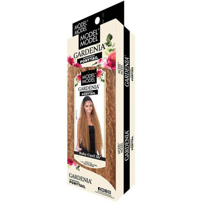 MODEL MODEL GARDENIA BABY CURL PONYTAIL 36''