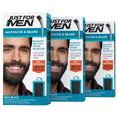 JUST FOR MEN MUSTCHED /BEARD/S 60 JET BLACK KIT