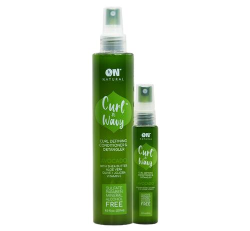 ON CURL N WAVY CONDTION /DETANGLER  AVOCADO 8O