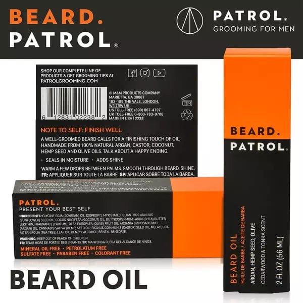 BEARD PATROL OIL 2OZ