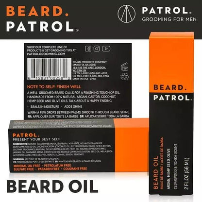 BEARD PATROL OIL 2OZ