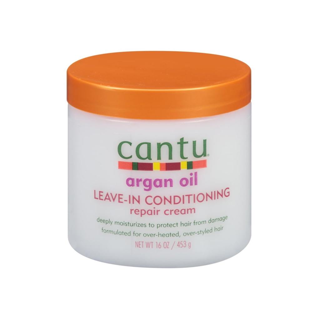 CANTU ARGAN  OIL SHEA BUTTER LEAVE IN REPAIR CREAM 16 OZ