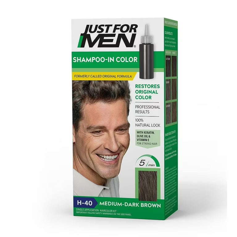 JUST FOR MEN MEDIUM DARK BROWN