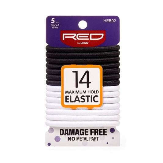KISS ELASTIC BANDS 12CT HEB02