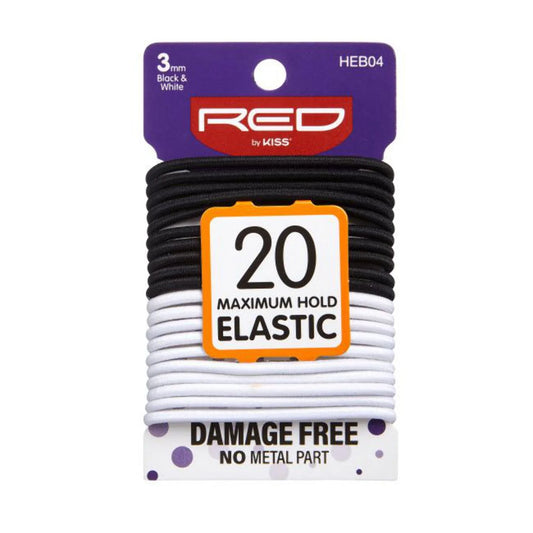 KISS ELASTIC BANDS 20CT HEB04