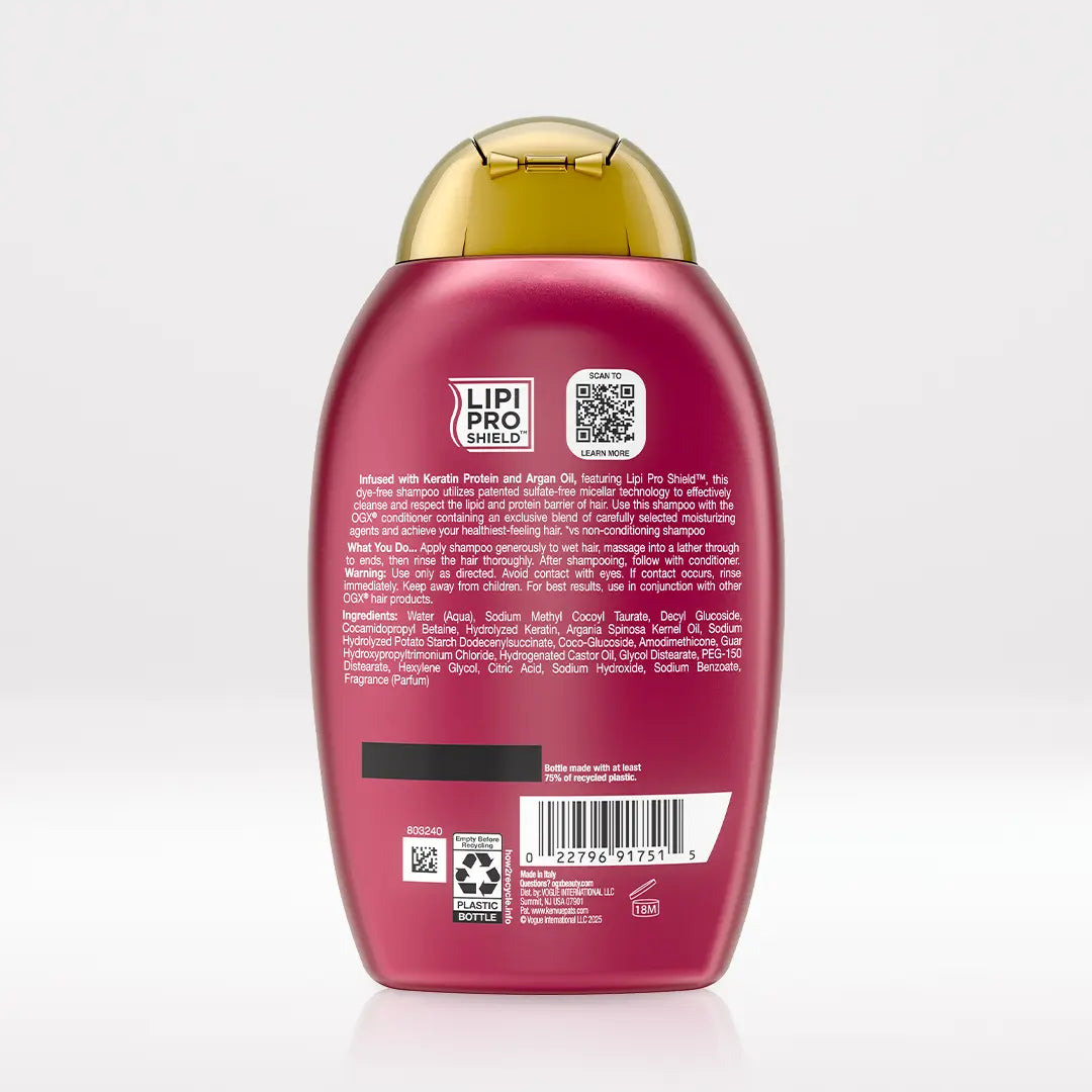 OGX KERATIN OIL SHAMPOO 13OZ