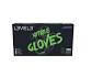 L3 NITRILE GLOVES MEDIUM    LIME