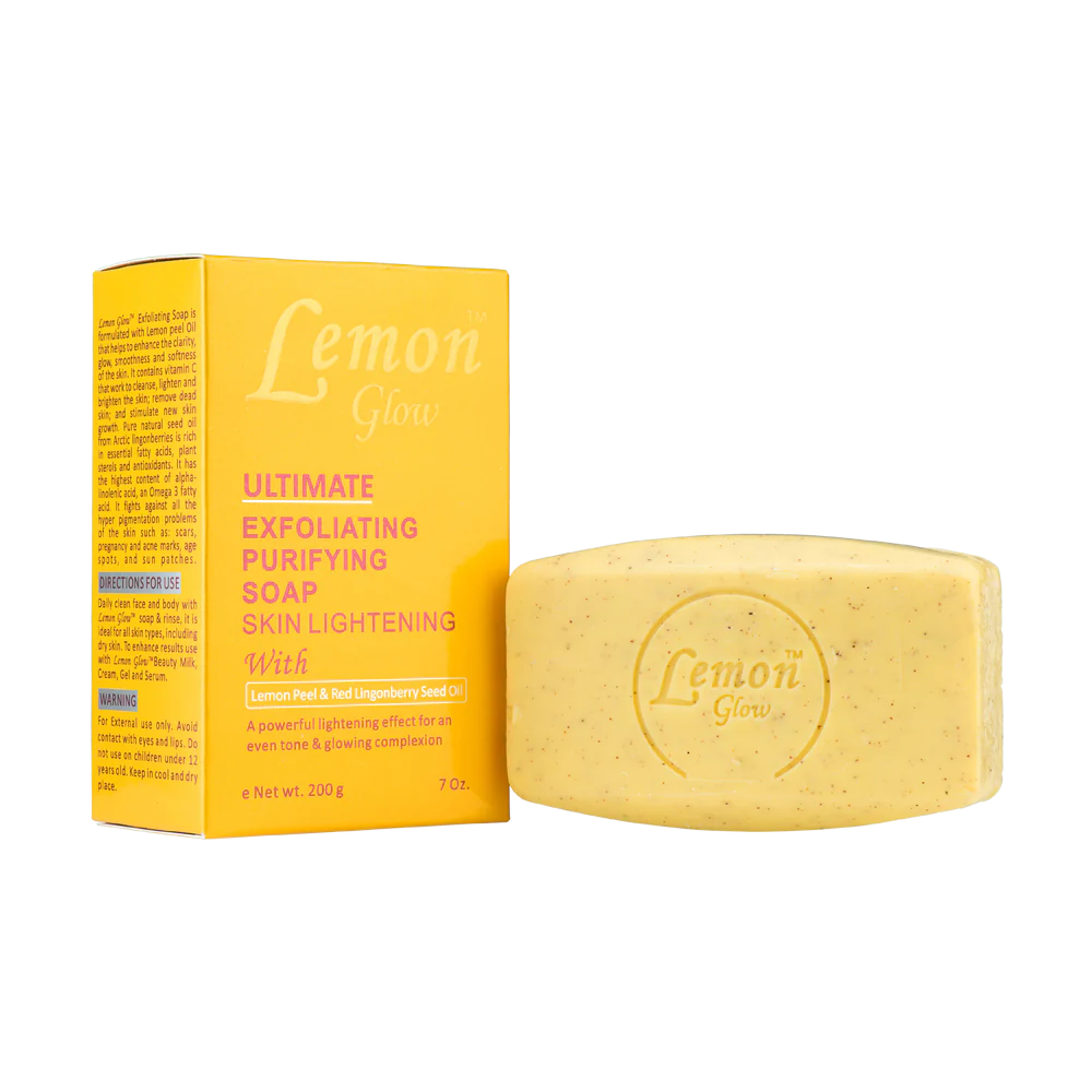 LEMON GLOW PURIFYING SOAP 7OZ