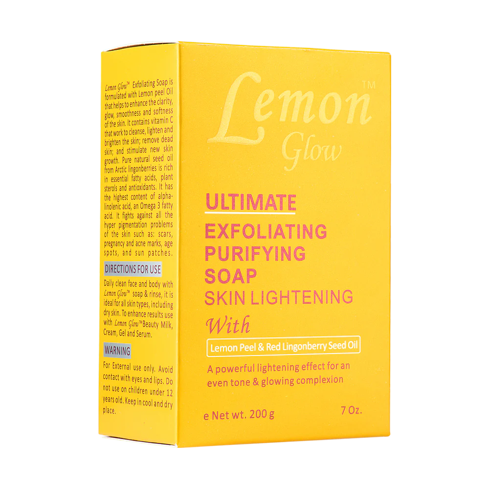 LEMON GLOW PURIFYING SOAP 7OZ