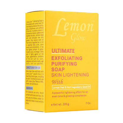 LEMON GLOW PURIFYING SOAP 7OZ