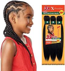 MODEL MODEL GLANCE KIDS PRE-STRETCHED BRAIDING HAIR