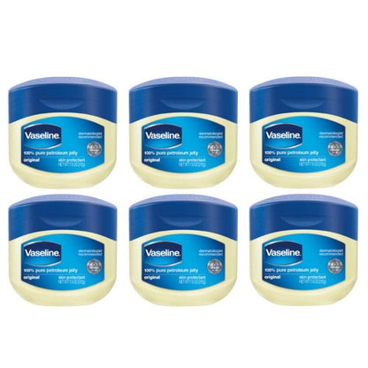 VASELINE JARS 6PKS 18OZ