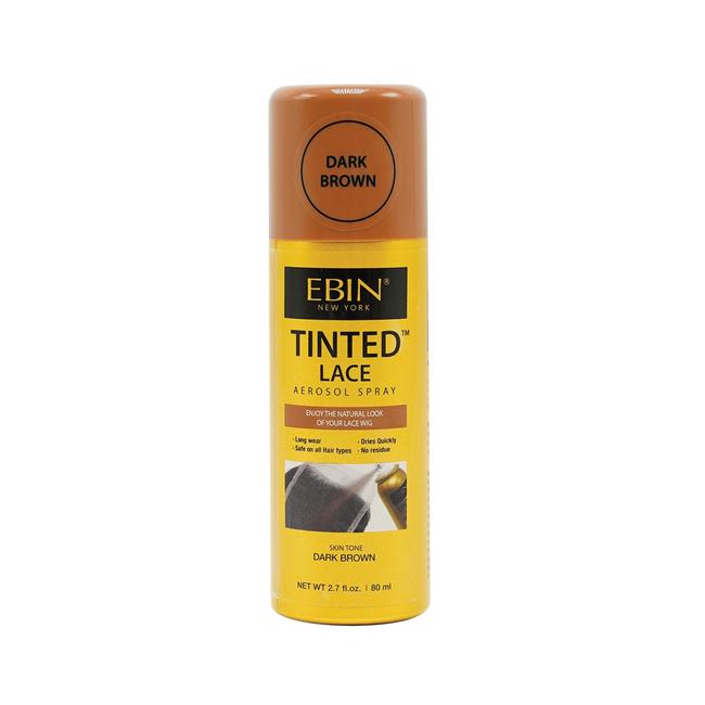 EBIN TINTED LACE SPRAY DARKEST BROWN 2.7OZ