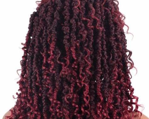 MODEL MODEL 3X GLANCE BRAID AFRO WATER PASSION TWIST 14''
