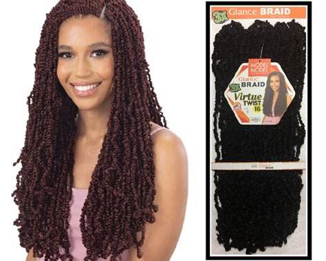 MODEL MODEL3X GLANCE BRAID VIRTUE TWIST