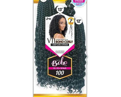 ZURY V11 BOHO CURLY + DEEP CURLY STRANDS 12'' 13''14''