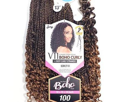 ZURY V11 BOHO CURLY + DEEP CURLY STRANDS 12'' 13''14''