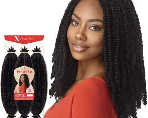OUTRE 3X XPRESSION TWISTED UP SPRINGY AFRO TWIST 24'