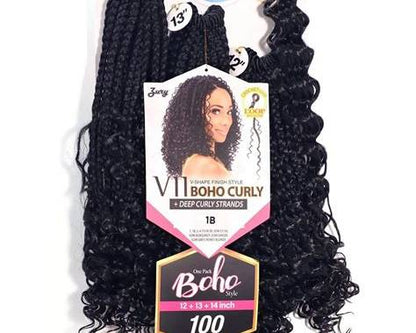 ZURY V11 BOHO CURLY + DEEP CURLY STRANDS