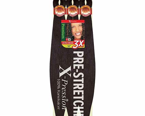 OUTRE 3X XPRESSION PRE-STRETCHED BRAIDING HAIR 52'