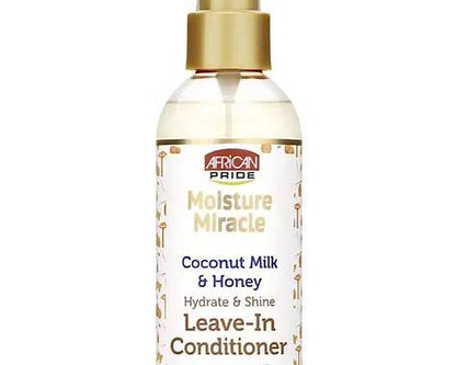 AFRICAN PRIDE COCONUT MILK & HONEY LEAVE-IN CONDITIONER 8OZ