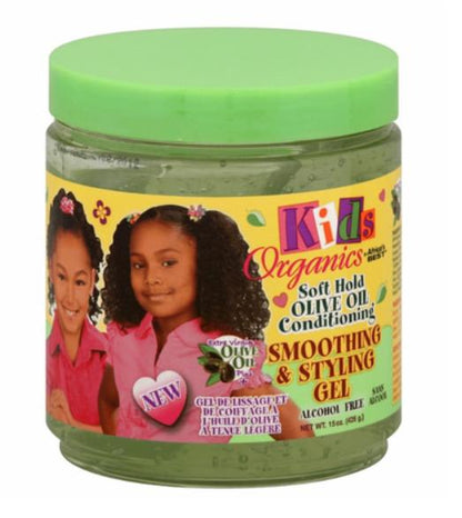 AF BEST KID SMOOTH & STYL GEL 15 OZ OLIVE