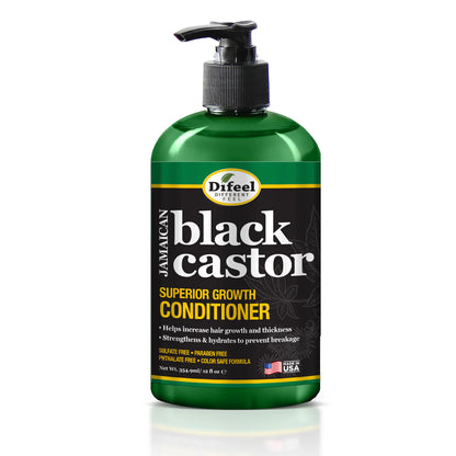 DIFEEL BLACK CASTOR OIL GROWTH SHAMPOO 12OZ
